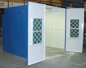 Spray Paint Booths with Doors + Inlet Filters